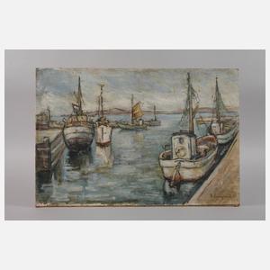 Rudolf Lunghard, Im Hafen