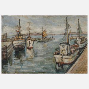 Rudolf Lunghard, Im Hafen