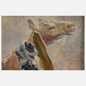 Arthur Midy, Krieger mit Kamel