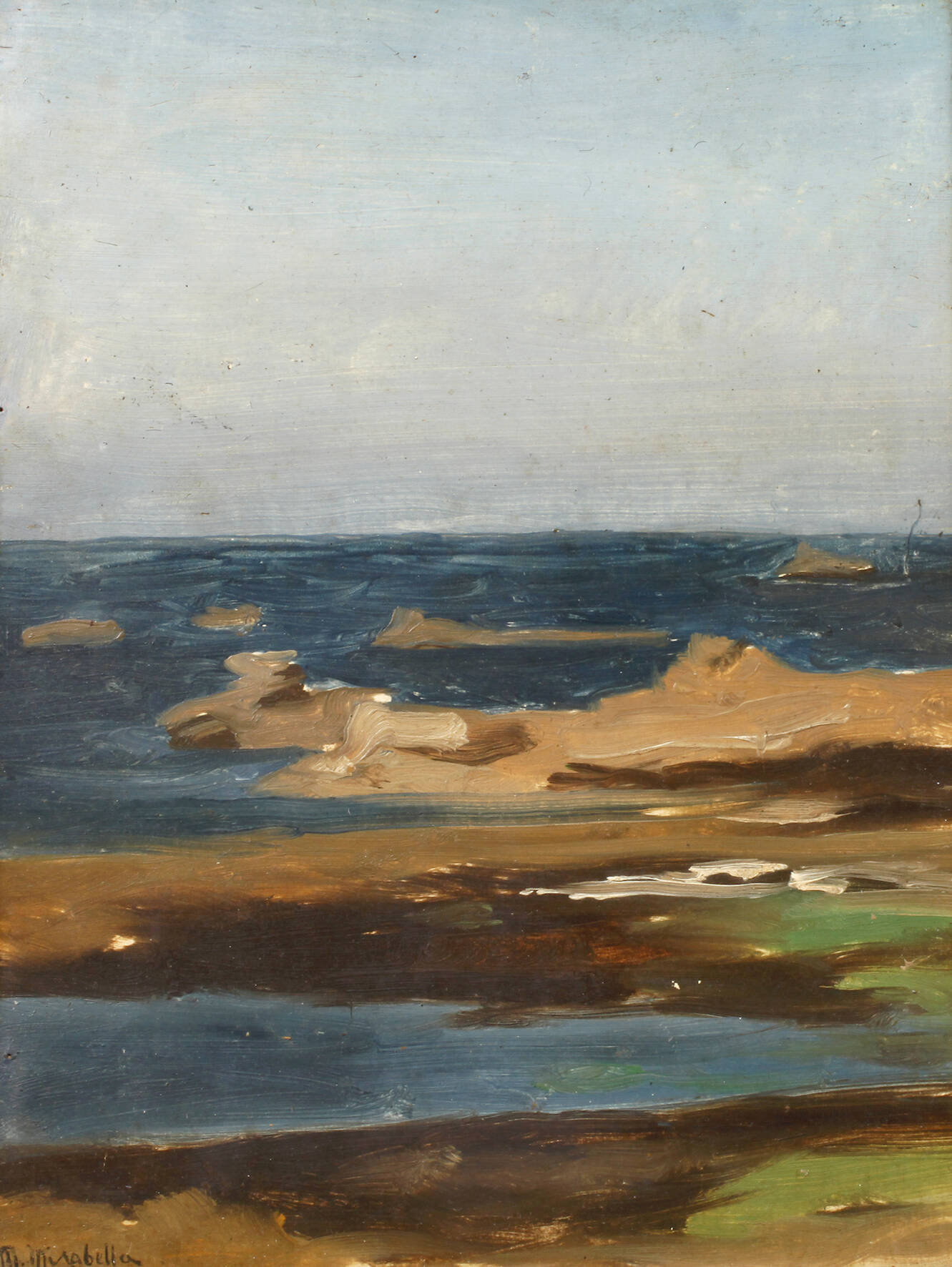 Mario Mirabella, Küstenlandschaft