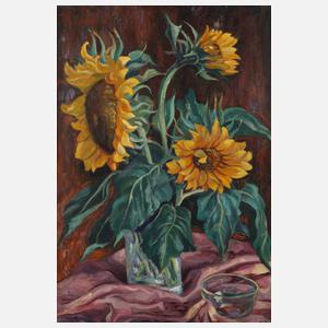 Hermann Mühlen, Sonnenblumenstillleben