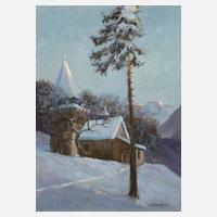 Otto Ludwig Naegele, Winterabend im Gebirge111