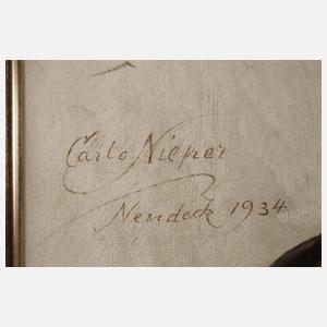 Carlo Nieper, Bildnis Paul von Hindenburg