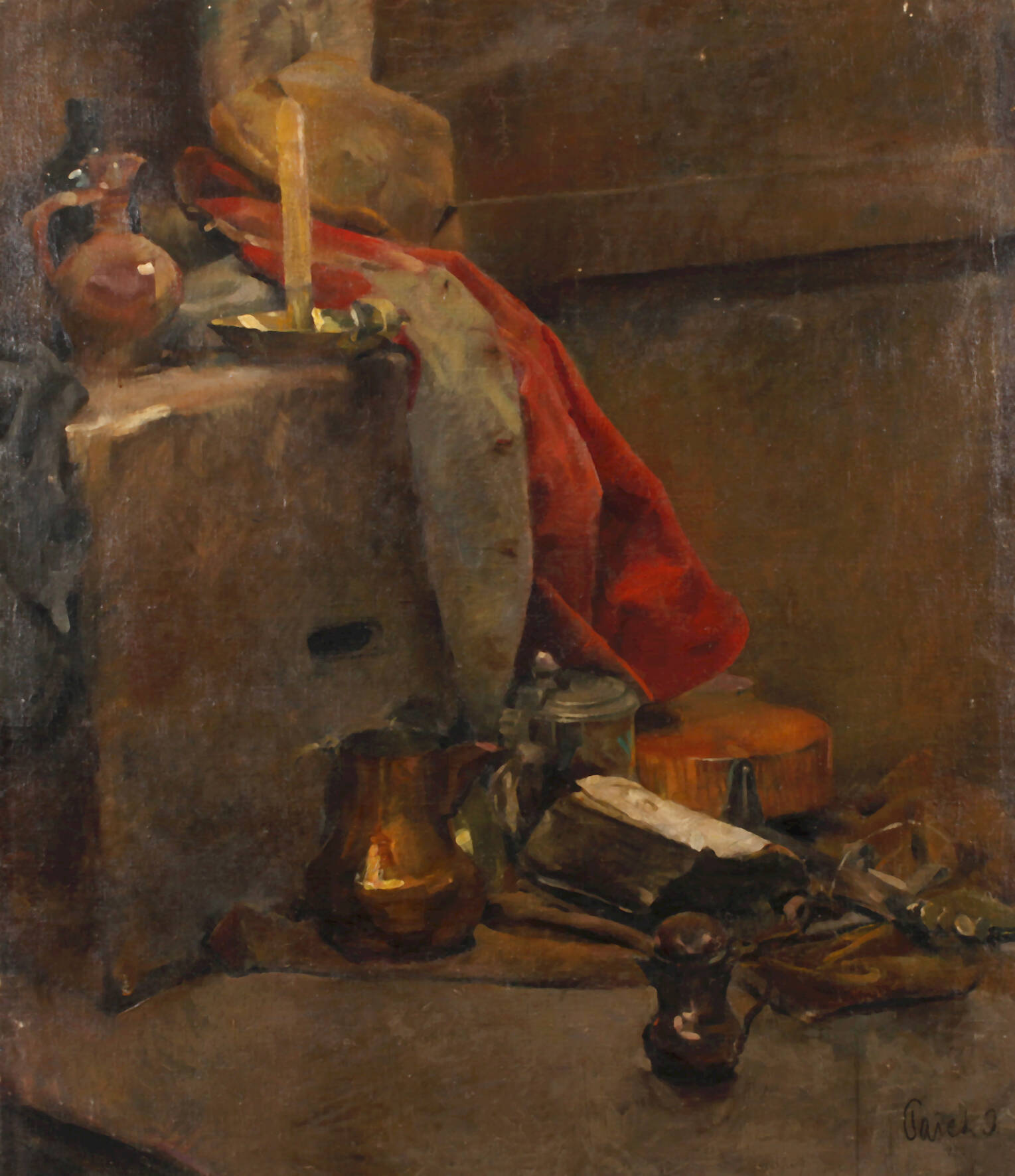 Jan Pasek, Malerstillleben