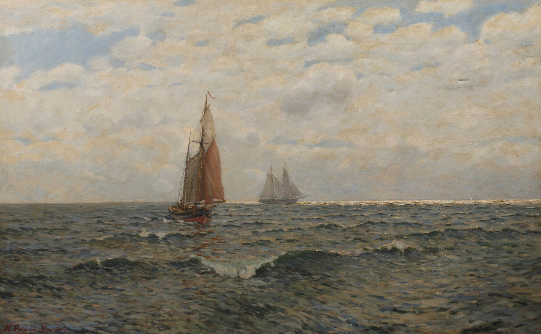Heinrich Petersen-Flensburg, Blick aufs Meer