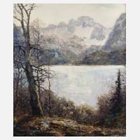 Otto Pippel, "Vorfrühling am Gosausee"111