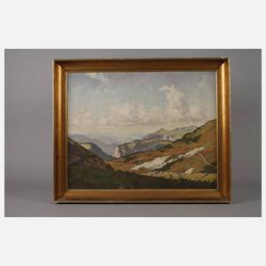 Max Pistorius, Gebirgslandschaft