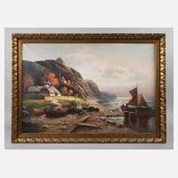 F. Reschke, Fischer an der Steilküste111