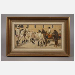 Oscar Rex, Der Spießrutenlauf