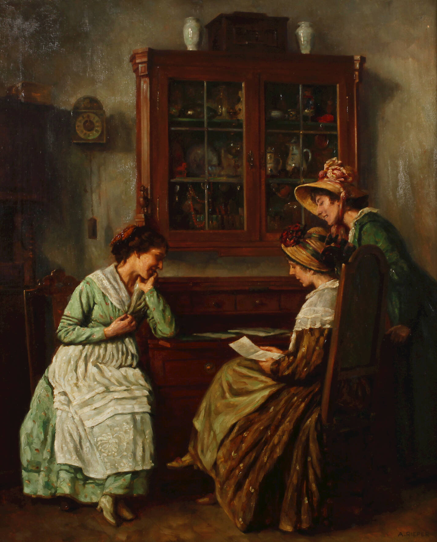 August Rieper, Der Liebesbrief