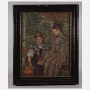 Hans Schilcher, Mädchen im Garten