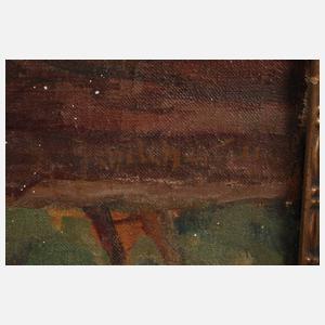 Hans Schilcher, Mädchen im Garten