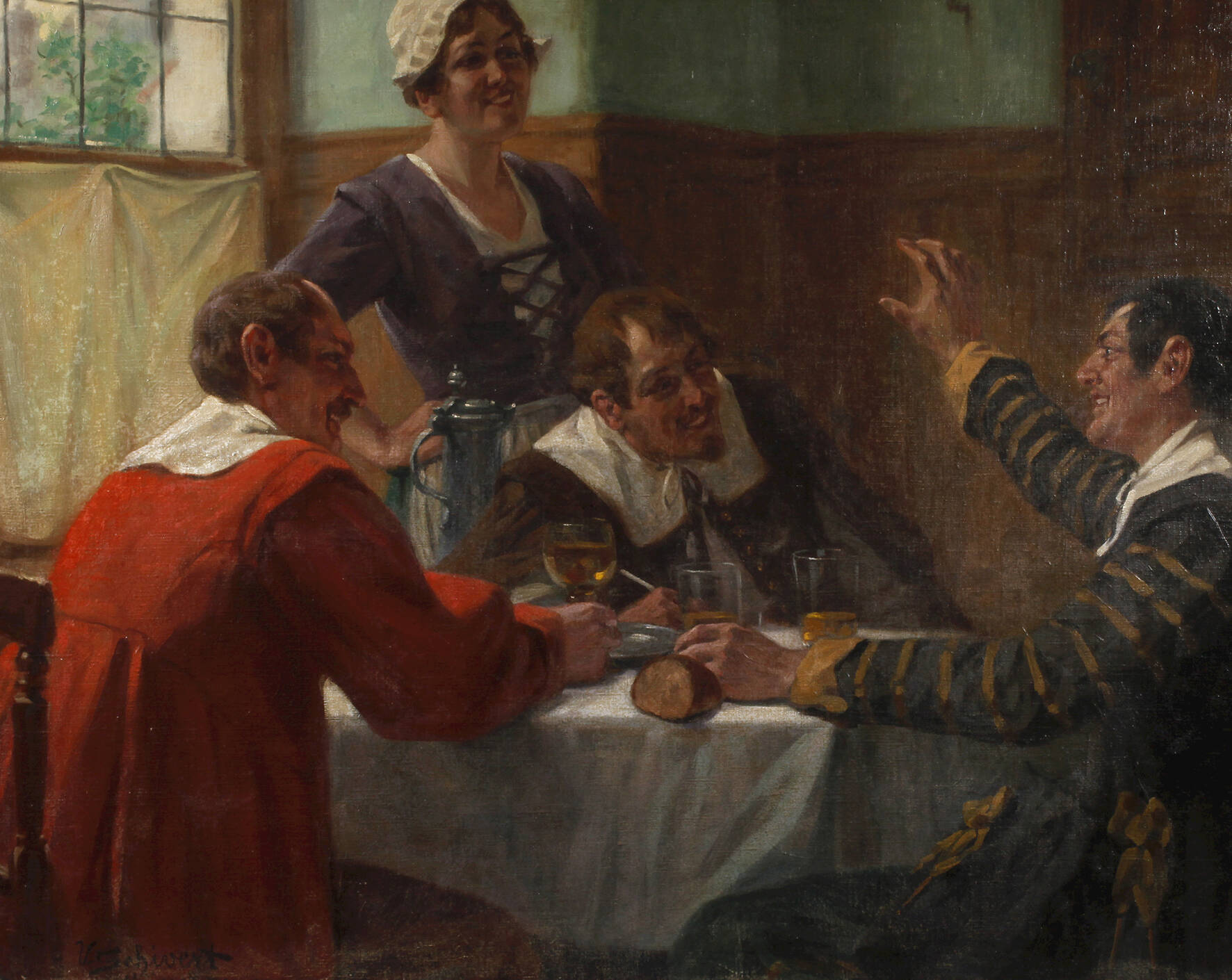 Viktor Schivert, "Der Aufschneider"