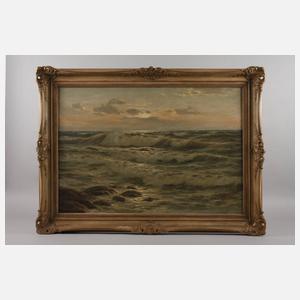 Waldemar Schlichting, "Schwere Brandung vor Borkum"