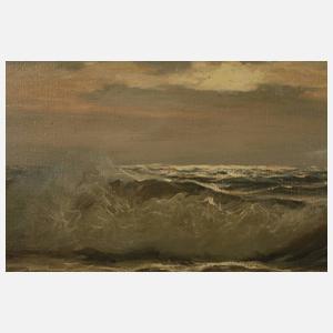 Waldemar Schlichting, "Schwere Brandung vor Borkum"