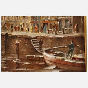 Heinz Scholtz, "Berlin Jungfernbrücke"