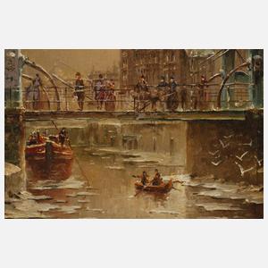 Heinz Scholtz, "Berlin Jungfernbrücke"