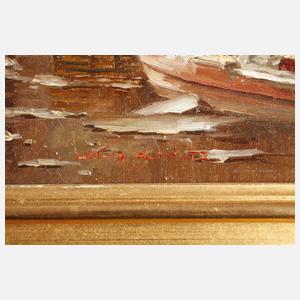 Heinz Scholtz, "Berlin Jungfernbrücke"