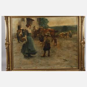 Wilhelm Schreuer, Vorm Dorfkrug