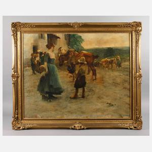 Wilhelm Schreuer, Vorm Dorfkrug