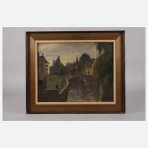 Prof. Dr. Julius Wolfgang Schülein, "Kanal in Brügge I"