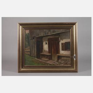 Karl Schultheiß, oberbayerisches Bauernhaus