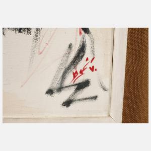 Ismail Shammout, Frau in palästinensischer Tracht