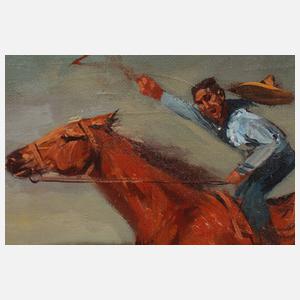 Silbio, Beim Pferde einfangen