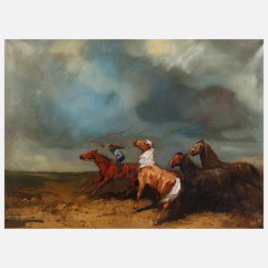 Silbio, Beim Pferde einfangen