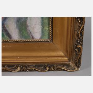 Prof. Ludomir Sleńdzinski, Freundinnen im Park