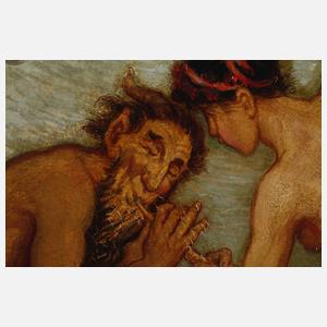 Prof. Wilhelm Süs, Faun und Mänade tanzend