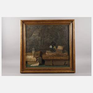 Ernst Toepfer, Stillleben mit Büchern