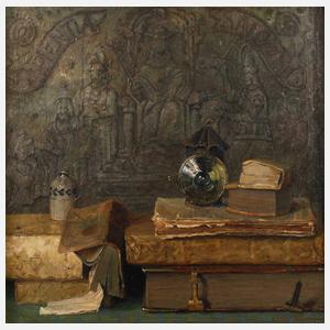 Ernst Toepfer, Stillleben mit Büchern