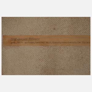 Prof. August Trümper, Landschaft mit Windmühlen