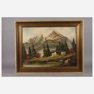 Wolfgang Heinz Unger, Partie in den Alpen