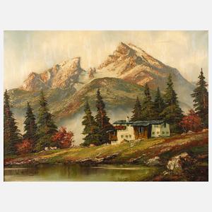 Wolfgang Heinz Unger, Partie in den Alpen