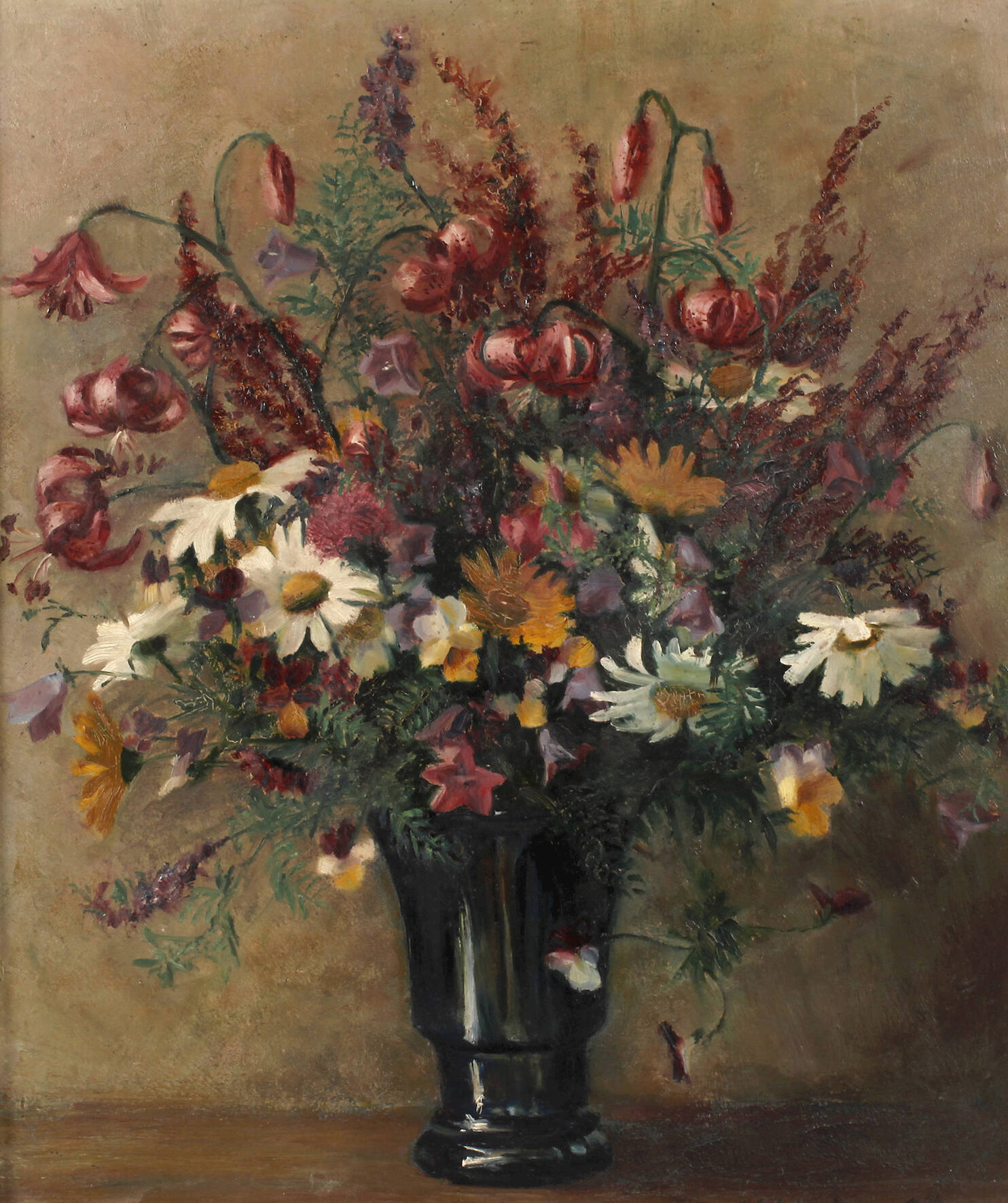 Virginie Waltenberger, Blumenstillleben