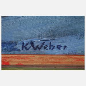 Karl Weber, Blumenstillleben