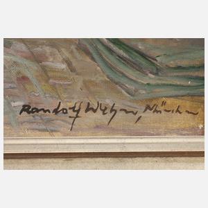 Randolf Wehn, südländische Straßenszene