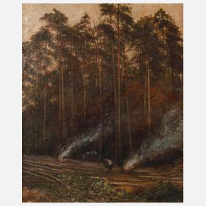 Paul Weisenfels, attr., Reisigfeuer