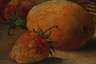 G. Wilhelm, Stillleben mit Aprikosen und Erdbeeren