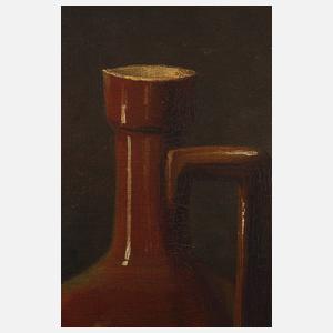 G. Wilhelm, Stillleben mit Aprikosen und Erdbeeren