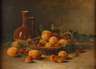 G. Wilhelm, Stillleben mit Aprikosen und Erdbeeren