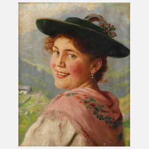 Portrait einer Tirolerin