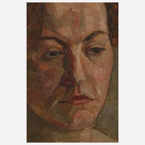 Frauenportrait Jugendstil