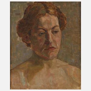 Frauenportrait Jugendstil