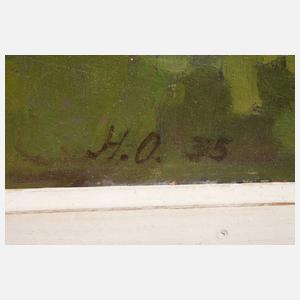 Monogrammist H.O., Tränke auf der Weide