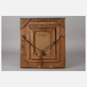 Sommerliche Mittelgebirgslandschaft mit Vogelscheuche