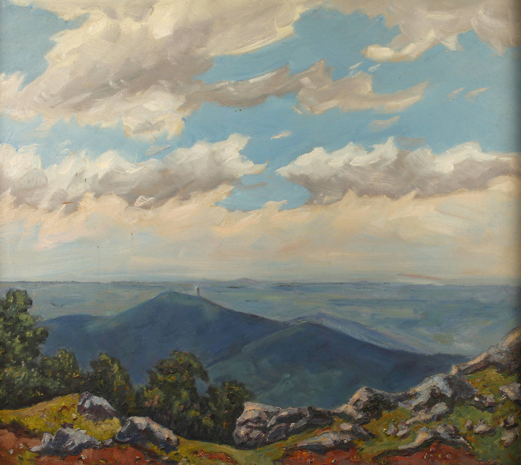 Sommerliche Mittelgebirgslandschaft