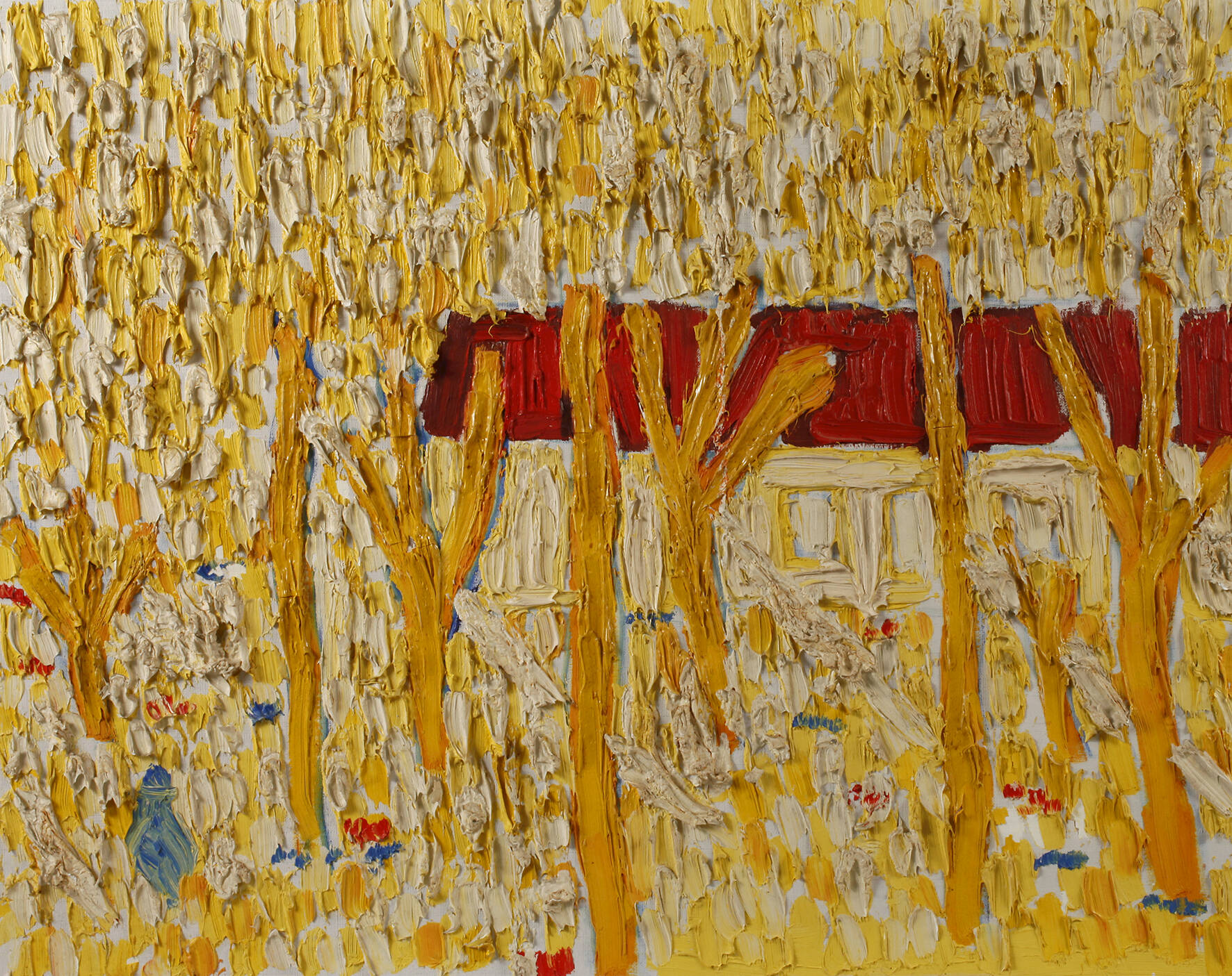 Expressive Sommerlandschaft